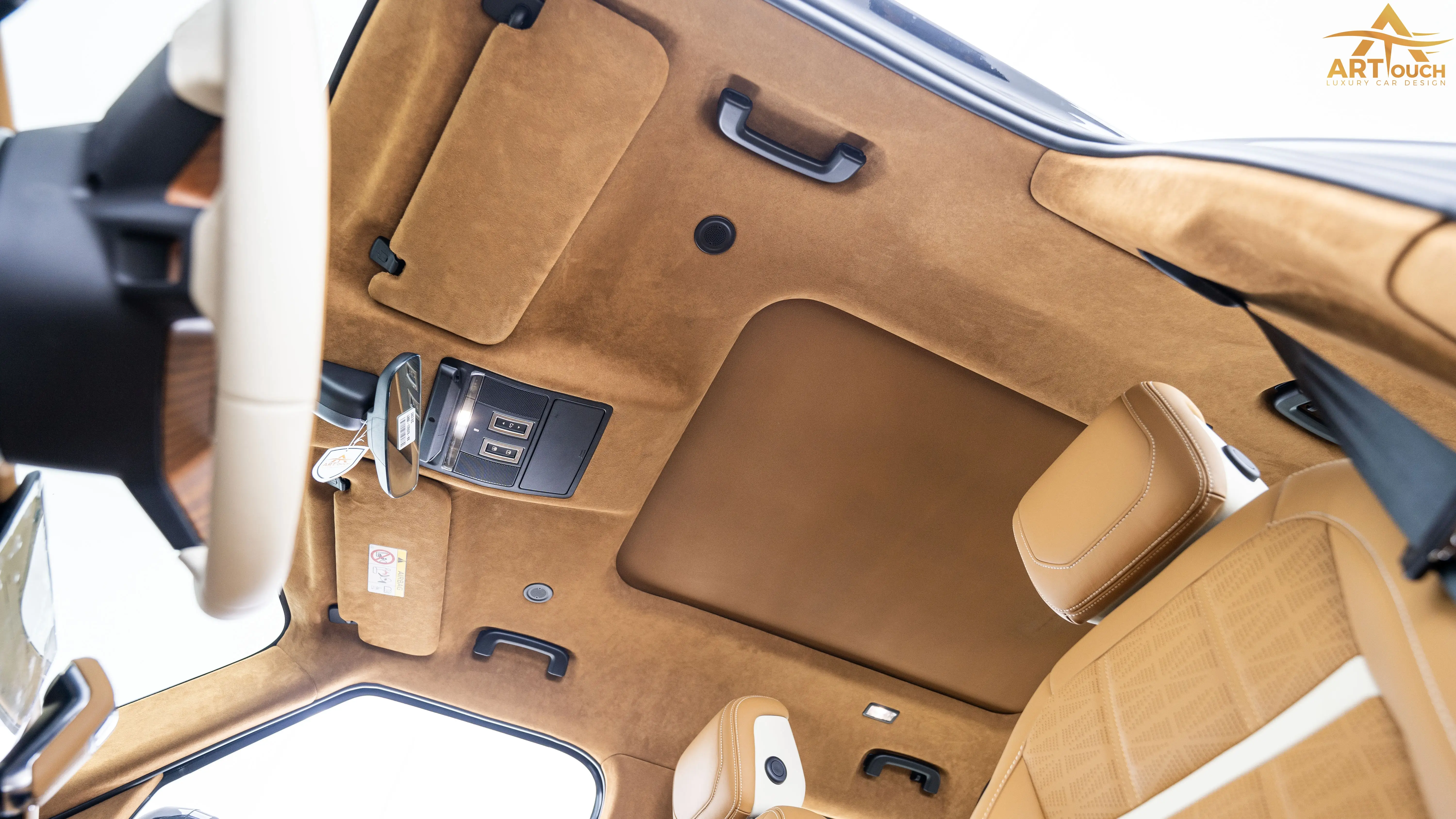 Luxury Alcantara Car Upholstery Dubai by ART Touch UAE Features