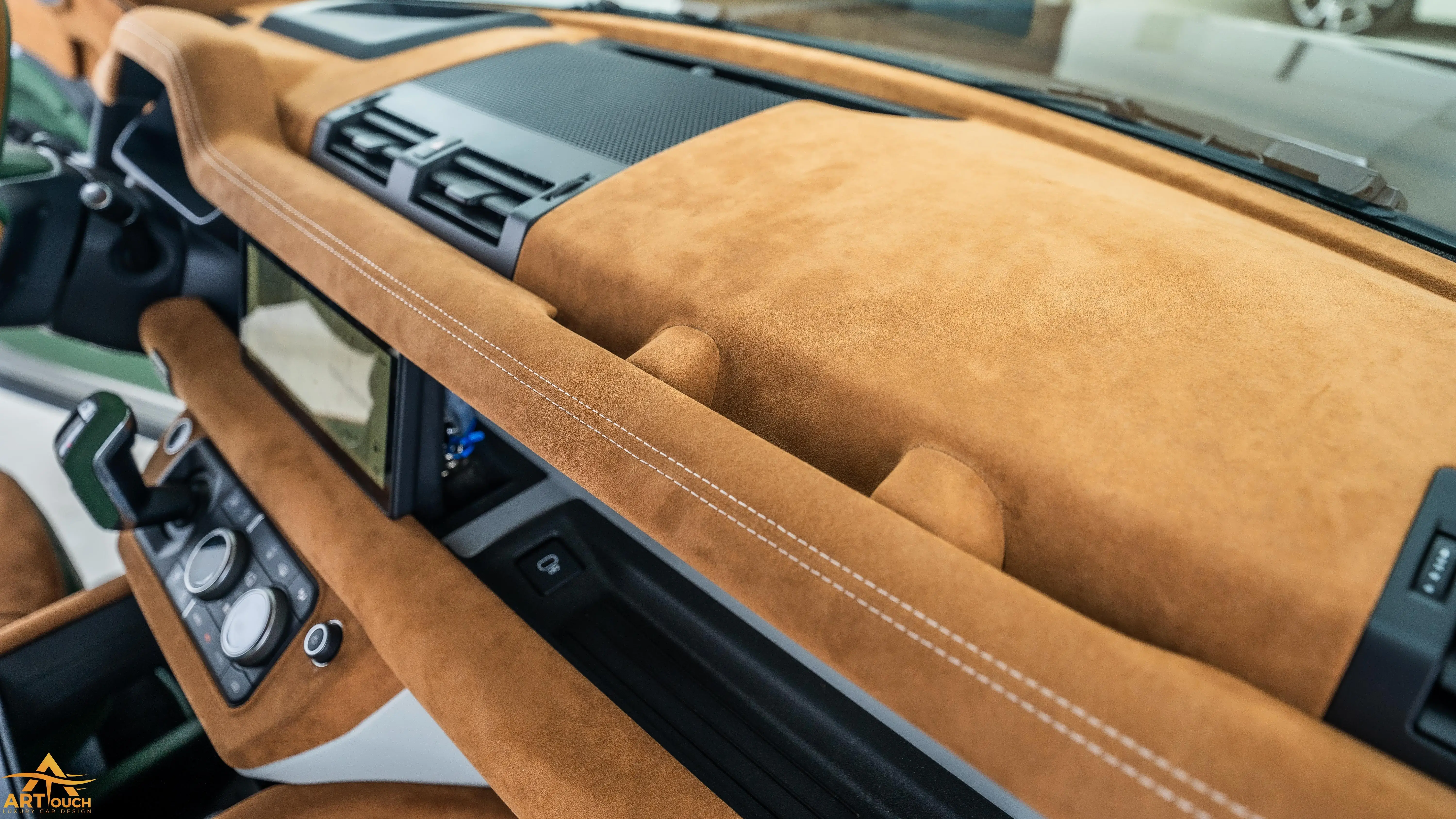Custom Alcantara Car Upholstery Dubai by ART Touch UAE Features