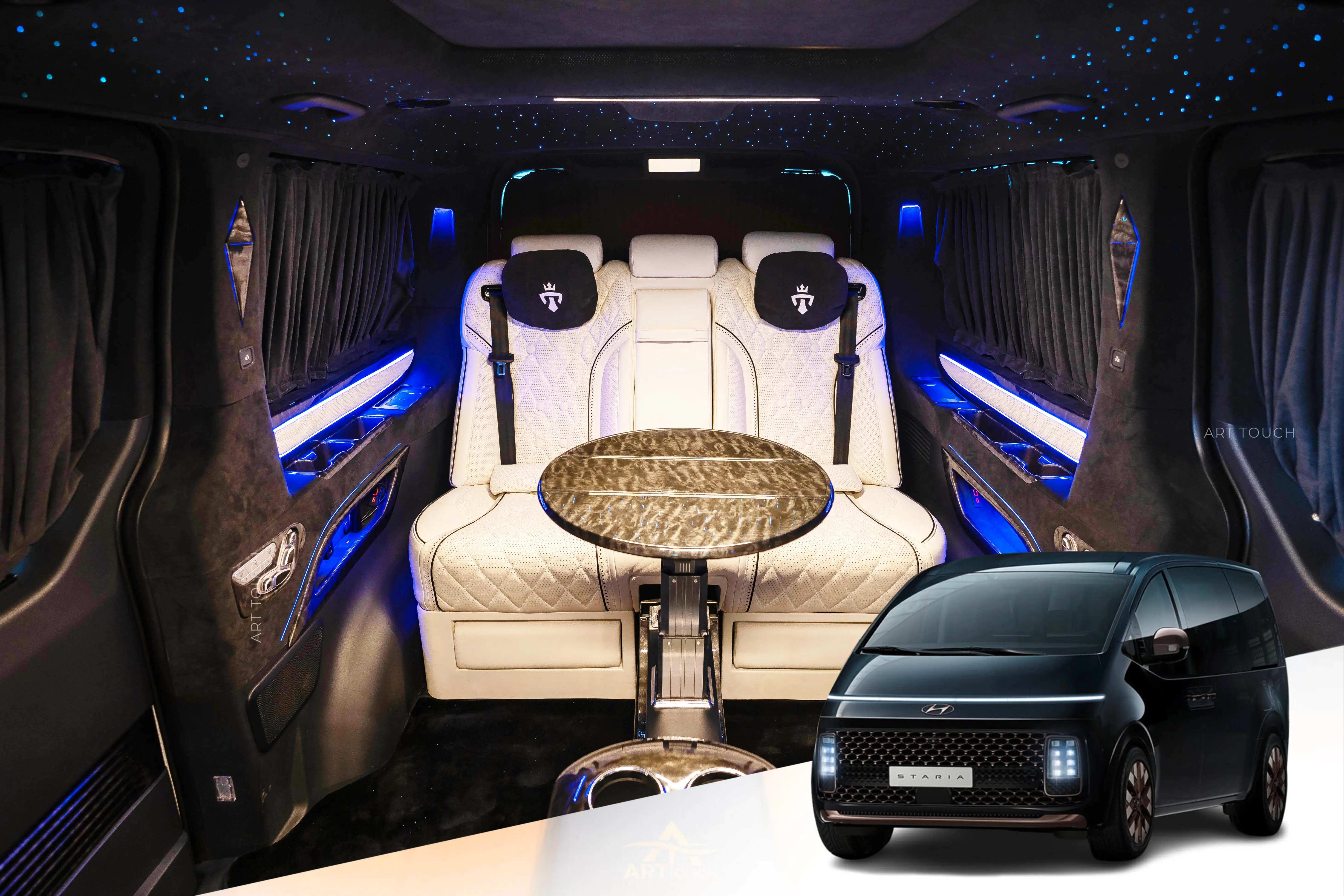builds exclusive VIP Business Vans