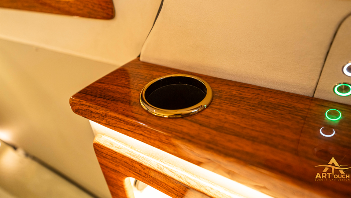 Custom Car Wood Design & Genuine Carbon Fiber Dubai ArtTouch Bespoke