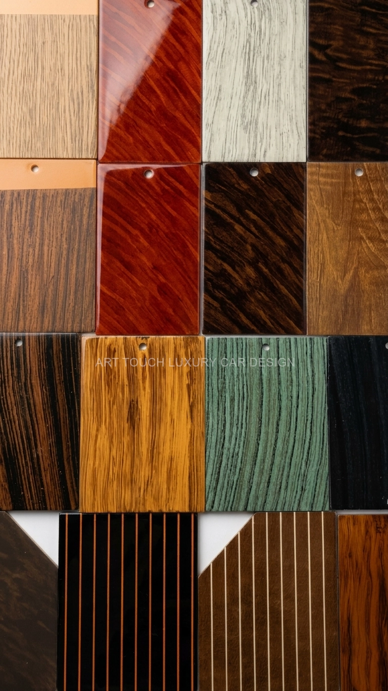 Custom Car Wood Design & Genuine Carbon Fiber Dubai ArtTouch Bespoke